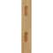 Ekena Millwork 1 3/4"W x 6 1/2"D x 9"H Small Thorton Wood Bracket, Red Oak BKTW01X06X09THRO - alternate 2